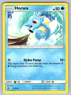 Horsea 16/70 Common Dragon Majesty Pokemon Near Mint - Image 1