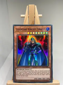 Legendary Knight Timaeus - Blue Ultra Rare 1st Edition DLCS-EN001 - NM - YuGiOh - Image 1