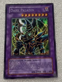 Yugioh Dark Paladin DMG-001 Secret Rare Limited Edition - Image 1