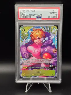 Lilith (Parallel) OP07-111 500 Years in the Future OP07 Foil PSA 10 - Image 1