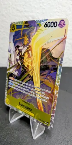 One Piece TCG Borsalino EB04-058 SR Holo Egghead Navy NM Foil - Image 3