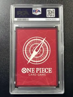 ONE PIECE OP13-CARRYING ON HIS WILL 001 MONKEY D. LUFFY ALTERNATE ART PSA 10 A3 - Image 2