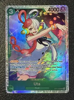 Uta ST11-002 - One Piece TCG - Starter Deck 11: Uta English Super Rare SR Foil - Image 1