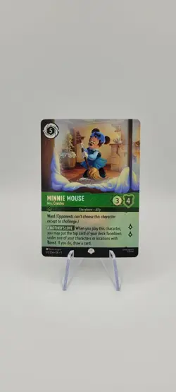Disney Lorcana TCG: Minnie Mouse - Mrs. Cratchit (Epic) 213/204 Winterspell - NM - Image 2
