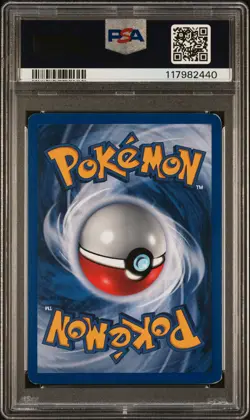 2007 Pokemon Pop Series 5 Pikachu #12 P5 Holo Inverted Back PSA 5 Misprint - Image 2