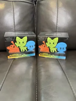 2X Paldea Evolved Elite Trainer Box Pokemon Center Exclusive ETB - Image 1