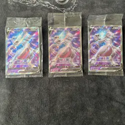 Pokemon Card - Mewtwo V SWSH229 Sword & Shield Holo (Sealed) Black Star Promo - Image 1