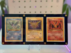 Pokemon Fossil '99 - Legendary Birds - Moltres/Zapdos/Articuno Set - Non Holo NM - Image 1