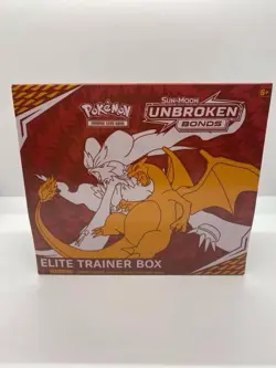 Pokemon Sun & Moon Unbroken Bonds Elite Trainer Box ETB Clean Factory Sealed - Image 1