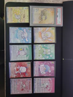 2024 Sanrio Lot - PSA 10 Pompompurin and 9 misc cards - Image 1
