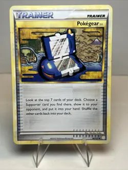 MP- Pokegear 3.0 96/123 Non-Holo/Regular HeartGold SoulSilver Pokemon Card - Image 1