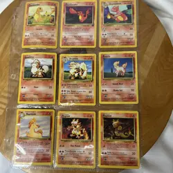 Lot of 9 Vintage Pokemon Cards - # 1093 - Image 1