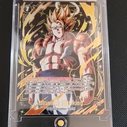 Dragon Ball Super Card Game Ultimate Sparking Saiyan B09S-115 R Foil 1C 20000 HP - Image 1