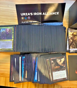 Urza's Iron Alliance Commander Deck Magic the Gathering Sleeved - Image 1