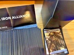 Urza's Iron Alliance Commander Deck Magic the Gathering Sleeved - Image 4