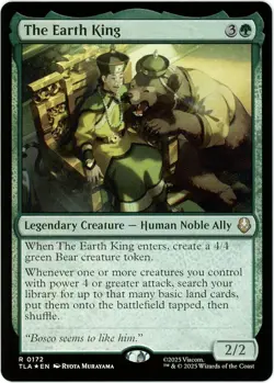 The Earth King (Foil) - 0172 - Avatar: The Last Airbender TLA - MTG - NM/M - Image 1