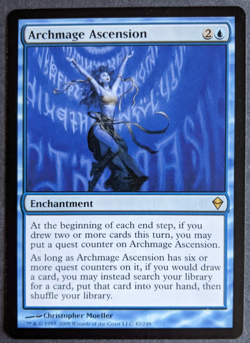 Archmage Ascension | MTG Zendikar | NM | Rare Enchantment | - Image 1
