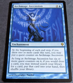 Archmage Ascension | MTG Zendikar | NM | Rare Enchantment | - Image 2