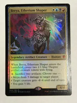 Breya, Etherium Shaper NM Foil Commander 2016 MTG - Image 1