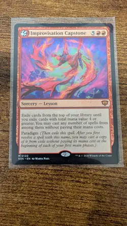 Improvisation Capstone, Secrets of Strixhaven NM Non-Foil Magic the Gathering - Image 1
