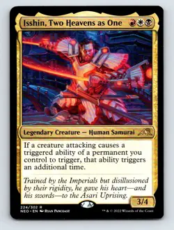 Isshin, Two Heavens as One R Kamigawa: Neon Dynasty 224 NM - Image 1