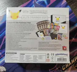Pokemon 25th Anniversary Celebrations Elite Trainer Box ETB Sealed With Case 820650809439 - Image 4