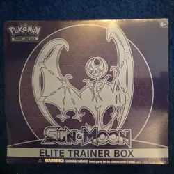 Pokemon Sun and Moon Base Elite Trainer Box ETB Lunala Factory Sealed NIB 755541090699 - Image 1