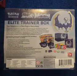 Pokemon Sun and Moon Base Elite Trainer Box ETB Lunala Factory Sealed NIB 755541090699 - Image 2