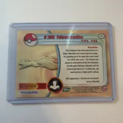 1999 Topps #38 Ninetails Pokemon - Image 2