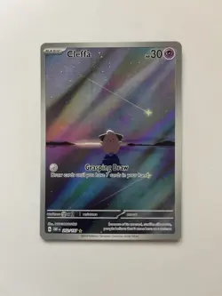 Pokemon TCG Cleffa 202/197 Obsidian Flames Illustration Rare NM - Image 2