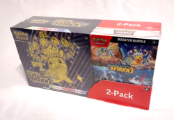 Pokemon *SURGING SPARKS* -- COSTCO 2-Pack -- ETB + Booster Bundle [SEALED] - Image 2
