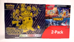 Pokemon *SURGING SPARKS* -- COSTCO 2-Pack -- ETB + Booster Bundle [SEALED] - Image 3