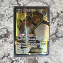 The Pokemon Company Regirock EX Full Art Holo 43/124 Fates Collide 180 HP ENG - Image 1