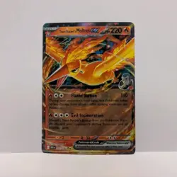 Pokemon Team Rocket's Moltres ex 031/182 Destined Rivals Double Rare Holo EX - Image 1