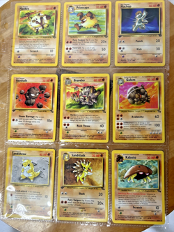 Lot of 9 Vintage Pokemon Cards - # 1096 - Image 1