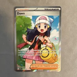 Pokemon Dawn 118/094 Plasma Freeze Full Art Holo Ultra Rare Trainer Supporter - Image 1