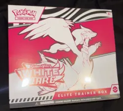 Pokemon Scarlet & Violet White Flare Elite Trainer Box Sealed ETB - Image 1