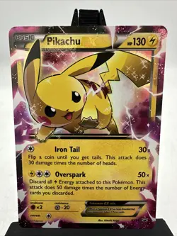 Pokemon EN Pikachu EX Promo XY84 NM - Image 1