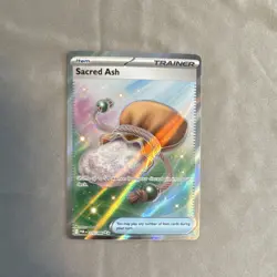 Pokemon Sacred Ash 115/088 Trainer-Item Flashfire Holo - Image 1