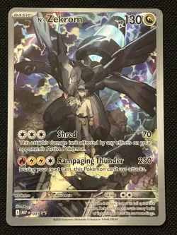 Pokemon - N's Zekrom 031 Me: Mega Evolution Promo Holo - Image 1