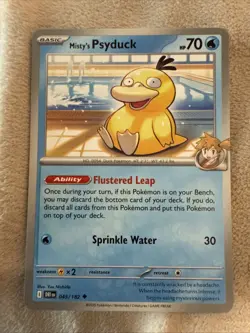 Misty’s Psyduck #45 Pokemon Destined Rivals - Image 1