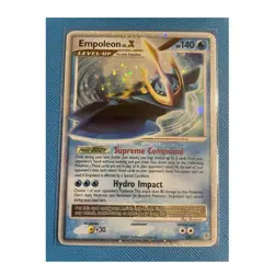 Pokemon Company Empoleon LV.X Diamond & Pearl 120/130 Holo Ultra Rare 140 HP ENG - Image 1