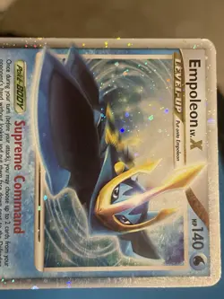 Pokemon Company Empoleon LV.X Diamond & Pearl 120/130 Holo Ultra Rare 140 HP ENG - Image 2