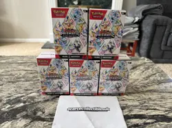 x5 Pokemon TCG Prismatic Evolutions Booster Bundle - Sealed ✅ - Image 1