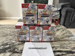 x5 Pokemon TCG Prismatic Evolutions Booster Bundle - Sealed ✅ - Image 2