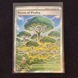 Pokemon TCG Forest of Vitality 109/198 Trainer Stadium Reverse Holo Uncommon - Image 1