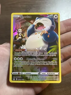 Snorlax TG10/TG30 SWSH - Lost Origin Trainer Gallery Ultra Rare Pokemon - NM / M - Image 1