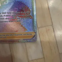 Pokemon TCG Marnie 208/202 Sword & Shield Secret Rare Rainbow Full Art Trainer - Image 4