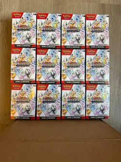 *Factory Sealed* Pokemon TCG Prismatic Evolutions Booster Bundle (Lot of 12) - Image 1