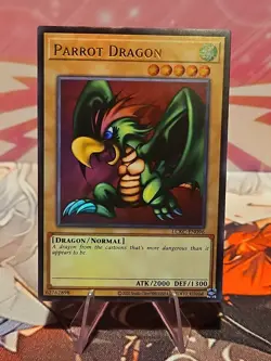 Parrot Dragon LCKC-EN096 Legendary Collection Kaiba Ultra Rare Unlimited NM - Image 1